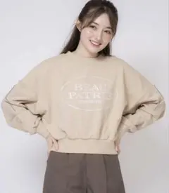 新品　タグ付　ノエラ　ロゴスエット — image 1