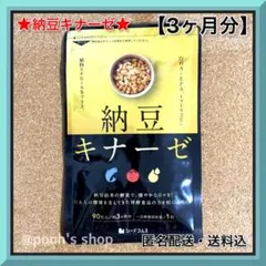 【納豆キナーゼ】【サプリ】【シードコムス】★【1袋・3ヶ月分】【メルカリ便】 — image 1