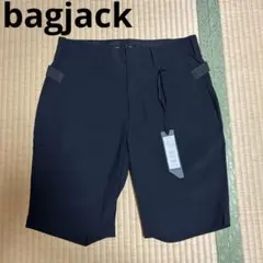 新品タグ付 bagjack バッグジャック ゴルフ ストレッチショーツ 黒S相当 — image 1