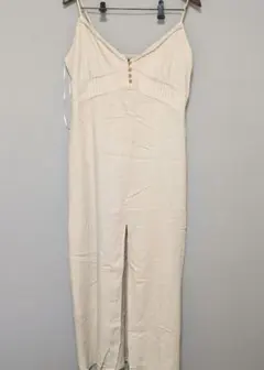 【未使用】ZARAキャミワンピース フロントボタン — image 1