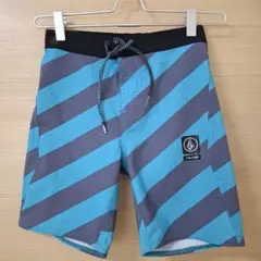ボルコム VOLCOM サーフパンツ ボードショーツ ストライプ 140 — image 1