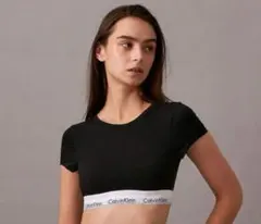 カルバンクライン Tシャツブラレット クロップド丈 Mサイズ — image 1