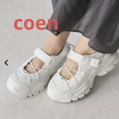 【coen】【C.Mt】クロスループスニーカー — image 1