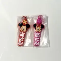 ディズニー　ミッキー　ミニー　推せる　ラバーストラップ — image 1