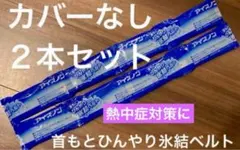 アイスノン　首もとひんやり氷結ベルト　２本　※カバーなし　熱中症対策　匿名配送 — image 1