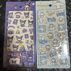 Kuromi & Cinnamoroll シールセット 2枚 — image 1