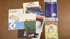 エレクトロラックスD740取扱説明書及びカタログ、モーターフィルター等 — image 1