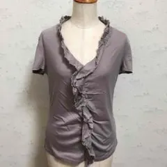 最終‼️お値下げ！INDIVI フリルトップス — image 1
