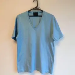 norikoike Vネック Tシャツ ライトブルー — image 1