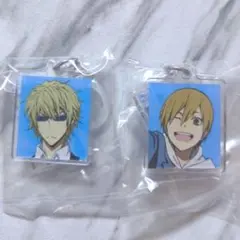 デュラララ!!×2 ふらっとめじるしアクセサリー 平和島静雄 紀田正臣 セット — image 1