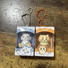 ちいかわ あのこ シーサー チョコボックスフィギュア キーホルダー 2種セット — image 1