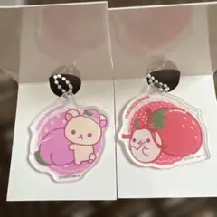 コリラックマ まめゴマ アクリルキーホルダー 2種セット — image 1