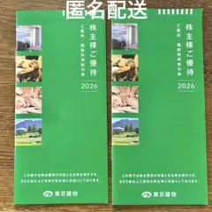 東京建物 株主優待券 各8枚 — image 1