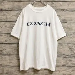 COACH エッセンシャルTシャツ M ロゴ 白 ホワイト — image 1