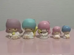 キキララ　リトルツインスターズ　ソフビ　マスコット — image 1