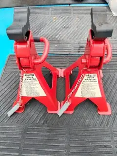 【手渡可】【中古良品】ジャッキスタンド　３ｔ　ウマ　馬　タイヤ交換 — image 1