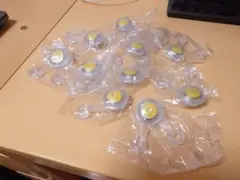 【新品】テント/タープのロープ用LEDライト 10個セット — image 1