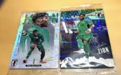 サッカー日本代表　鈴木　彩艶　2種セット　ウエハース — image 1