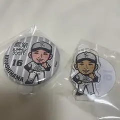 福岡ソフトバンクホークス 東浜巨 缶バッジ アクリルスタンド — image 1