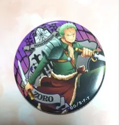 ONEPIECE 輩缶バッジ ゾロ — image 1
