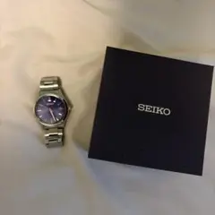 SEIKO 腕時計 本体 ネイビー文字盤 — image 1