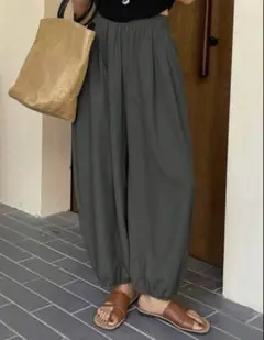 DAZY 無地 ルーズ ランタンパンツ バルーンパンツ — image 1