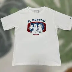 soccer junky Tシャツ L　サッカー　ワールドカップ メッシ — image 1