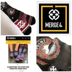日本未入荷 MERGE4 POINT マージフォー ユニセックス　ソックス — image 1