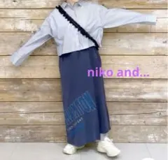 niko and... マーセリボンスリーブシャツ　ショート — image 1