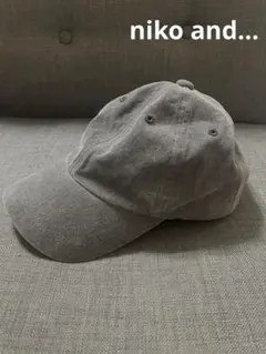 niko and… ニコアンド キャップ グレー — image 1