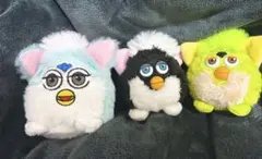 ファービー PLAZA限定 ぬいぐるみ 3点セット 値下げバラ売り不可 — image 1
