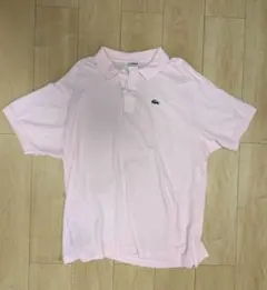 LACOSTE 薄ピンク ポロシャツ 半袖 サイズ9 — image 1