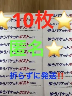ゆうパケットポストmini 専用封筒 10枚セットその98 — image 1
