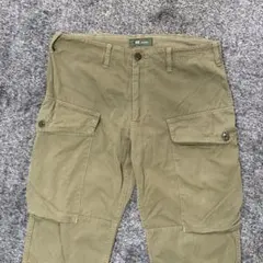 FOB FACTORY カーゴパンツ オリーブ　Lサイズ — image 1