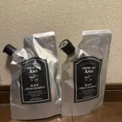 CRÈME DE ANN BLACK CREAM SHAMPOO 2個セット — image 1