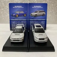 京商 SUBARU/ IMPREZA 22B•LEGACY TOURING — image 1