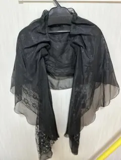 プールヴー黒いレース付きボレロ　新品未使用タグ付き — image 1