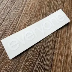 即日発送 everyone ロゴ ステッカー エブリワン 三好良 — image 1