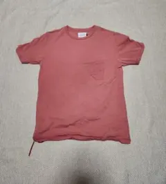 キャルオーライン T シャツピンク系（くすみピンク・オレンジピンク系）Sサイズ — image 1