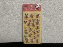 ディズニー　ミッキーマウス ミニーマウス　ポップシール ぷくぷくシール — image 1