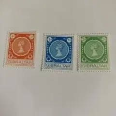 ジブラルタル 切手 3枚セット — image 1