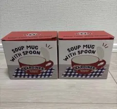 オリバー アメリカン サーディン スープカップ 2個セット　スプーン付 — image 1