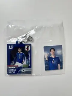 だれでもアクリルチャーム サッカー日本代表ver. ガチャガチャ 鎌田大地 — image 1