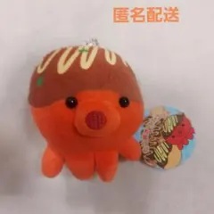 【匿名配送】たこ焼きマスコット　キーホルダー　　　ぬいぐるみ　たこ焼き　あるまど — image 1