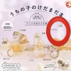 うちの子のけだまだま　猫　ハチワレ　ガチャ　ペットの毛　ペットの毛の入れ物 — image 1