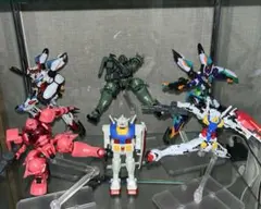HG GQuuuuuux 5体 ＋ おまけ完成品セット　ガンプラ — image 1