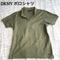 DKNY ダナキャランニューヨーク ポロシャツ カーキ L メンズ半袖カジュアル — image 1