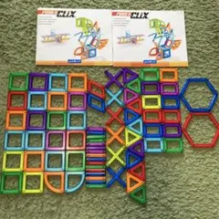 パワークリックス74ピース　作り方ガイドブック２冊付き — image 1