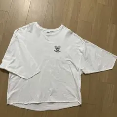 【RODEO CROWNS】 ビッグTシャツ 七分袖 バックプリント — image 1