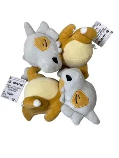 【新品タグ付き】ポケットモンスター くつろぎタイムぬいぐるみ　カラカラ　2体 — image 1